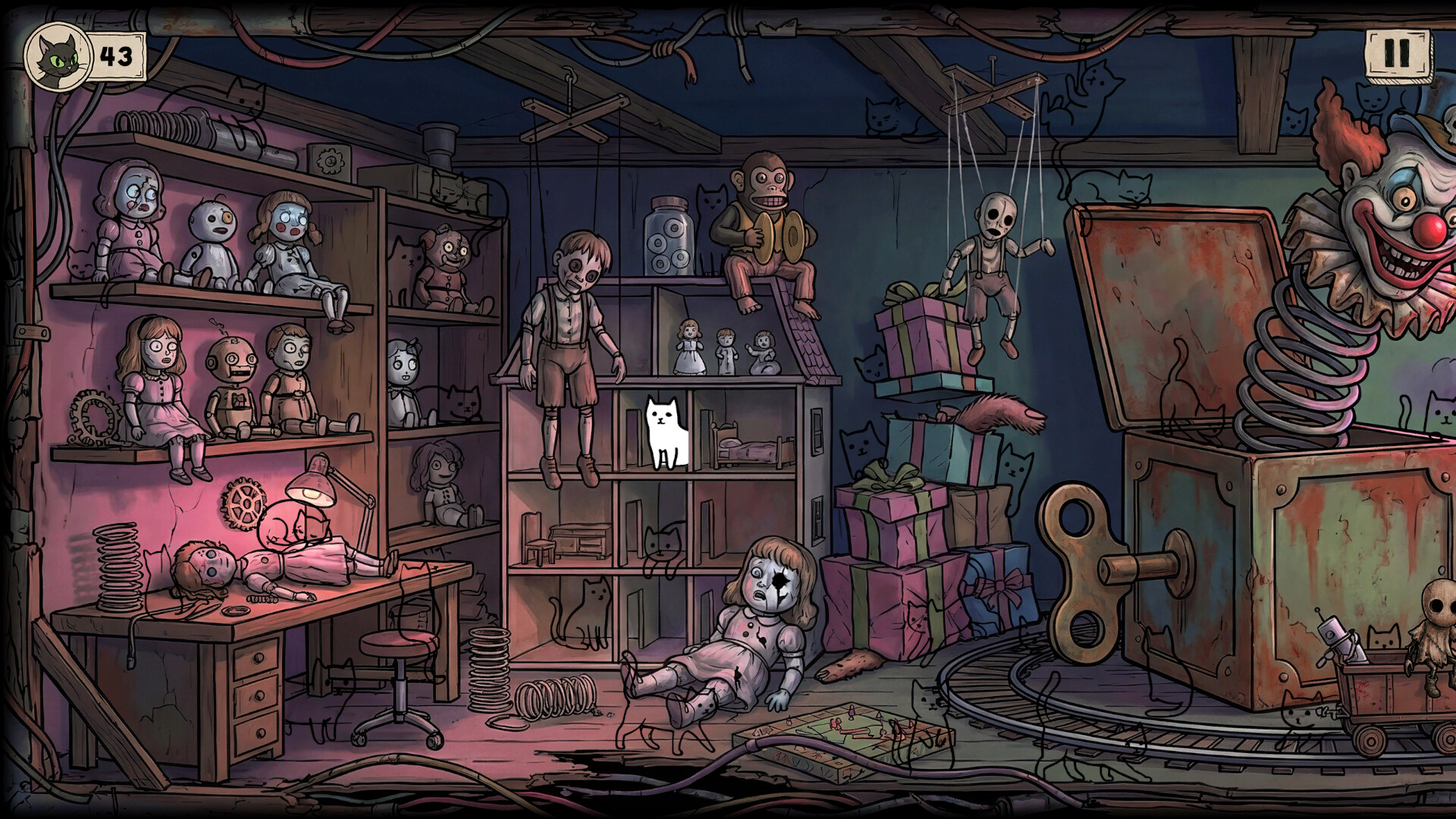 Find The Cat: Nightmare game artwork